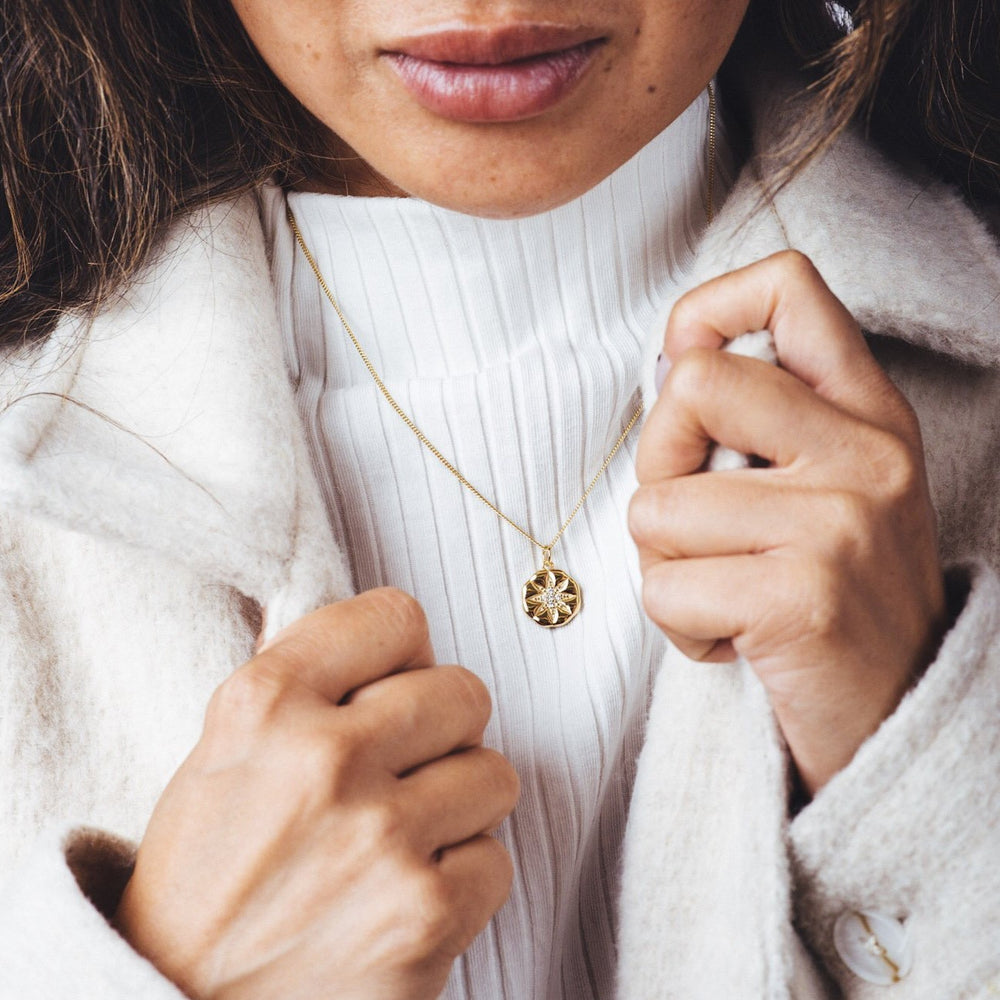 Flower Child Pendant Necklace