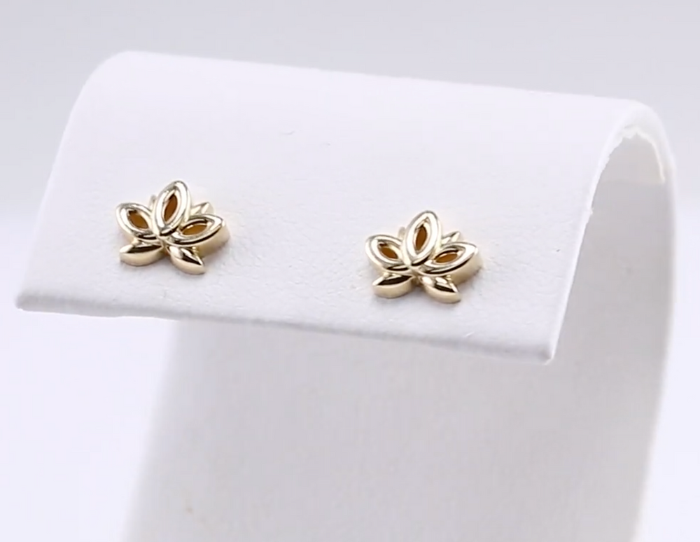 Lotus Earrings