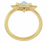 Opal Celestial Ring