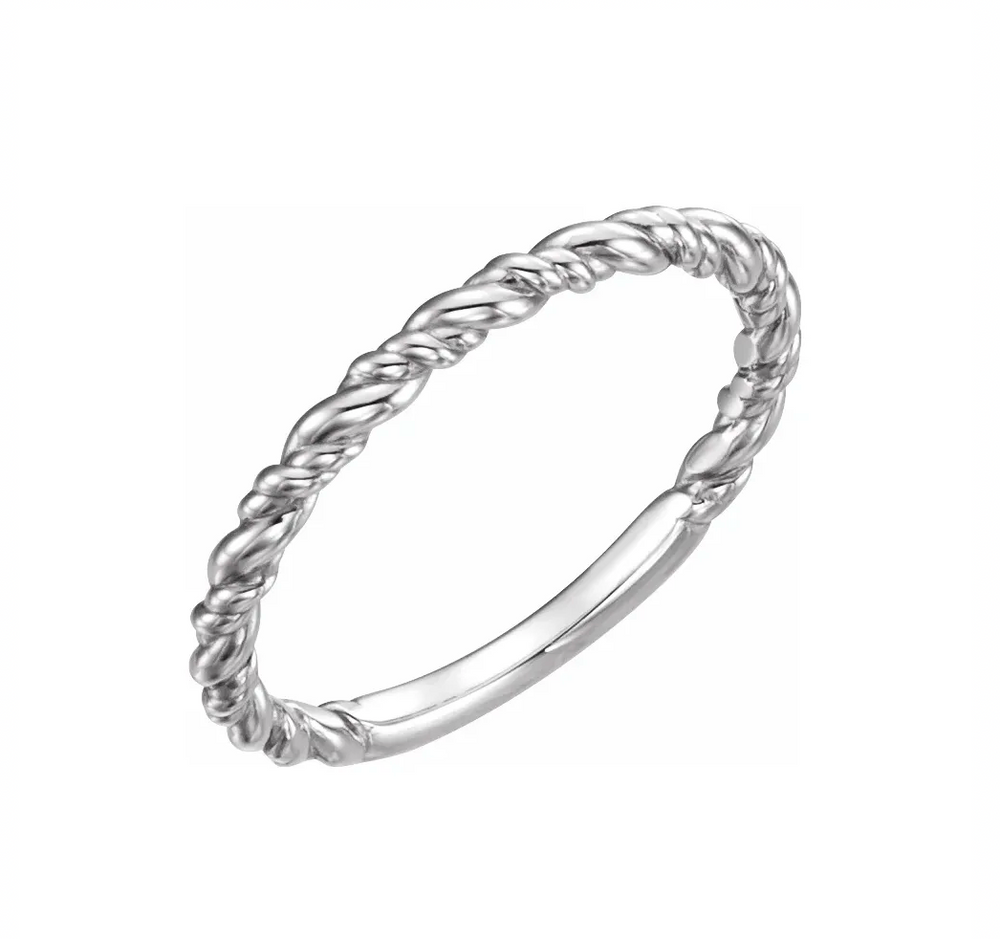 Stackable Rope Ring