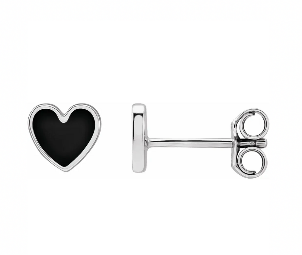 Heart Studs